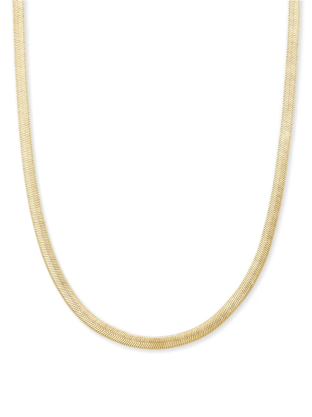 Kendra Scott Gold Herringbone Chain Necklace